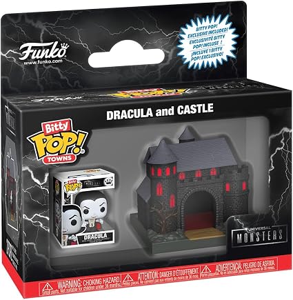 Universal Monsters Dracula's Castle Bitty Pop! Town